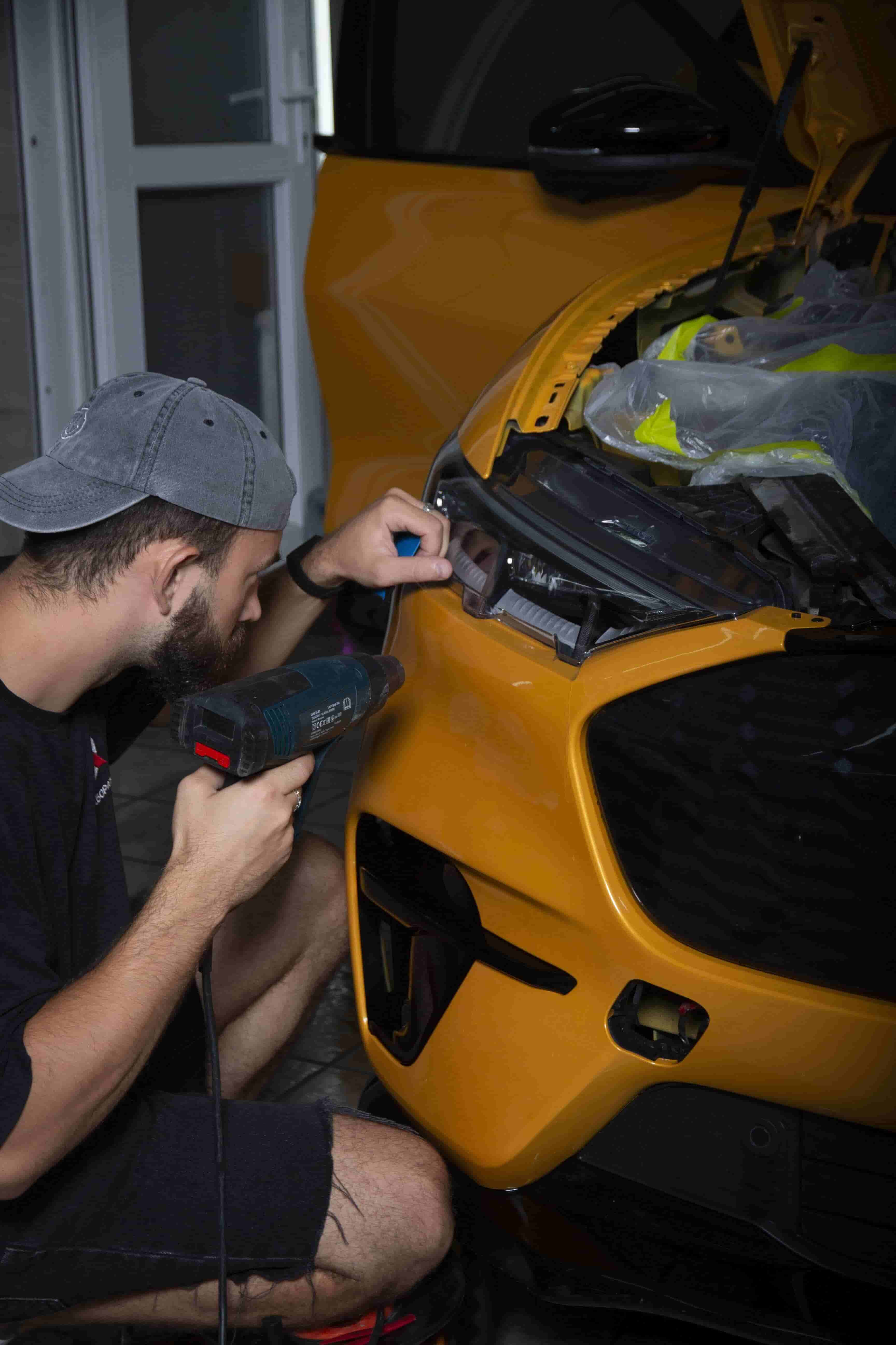 Ford Mustang глянцевая пленка